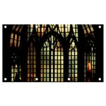 Stained Glass Window Gothic Banner and Sign 7  x 4 