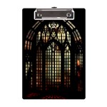 Stained Glass Window Gothic A5 Acrylic Clipboard