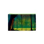 Nature Swamp Water Sunset Spooky Night Reflections Bayou Lake Cosmetic Bag (XS)