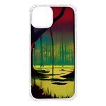 Nature Swamp Water Sunset Spooky Night Reflections Bayou Lake iPhone 14 TPU UV Print Case
