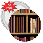 Books Bookshelves Office Fantasy Background Artwork Book Cover Apothecary Book Nook Literature Libra 3  Buttons (100 pack) 