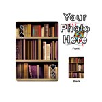 Books Bookshelves Office Fantasy Background Artwork Book Cover Apothecary Book Nook Literature Libra Playing Cards 54 Designs (Mini)
