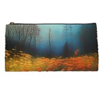 Wildflowers Field Outdoors Clouds Trees Cover Art Storm Mysterious Dream Landscape Pencil Case