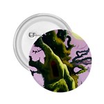 Outdoors Night Full Moon Setting Scene Woods Light Moonlight Nature Wilderness Landscape 2.25  Buttons