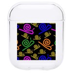 Pattern Repetition Snail Blue Hard PC AirPods 1/2 Case