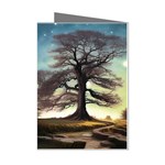 Nature Outdoors Cellphone Wallpaper Background Artistic Artwork Starlight Book Cover Wilderness Land Mini Greeting Cards (Pkg of 8)