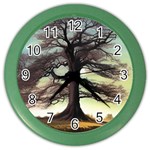 Nature Outdoors Cellphone Wallpaper Background Artistic Artwork Starlight Book Cover Wilderness Land Color Wall Clock