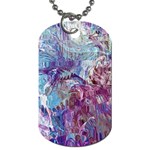 Blend Marbling Dog Tag (Two Sides)