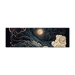 Starry Sky Moon Space Cosmic Galaxy Nature Art Clouds Art Nouveau Abstract Sticker Bumper (10 pack)