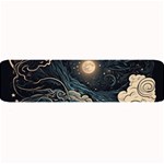 Starry Sky Moon Space Cosmic Galaxy Nature Art Clouds Art Nouveau Abstract Large Bar Mat