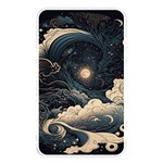 Starry Sky Moon Space Cosmic Galaxy Nature Art Clouds Art Nouveau Abstract Memory Card Reader (Rectangular)