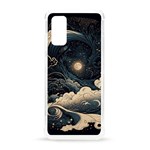 Starry Sky Moon Space Cosmic Galaxy Nature Art Clouds Art Nouveau Abstract Samsung Galaxy S20 6.2 Inch TPU UV Case