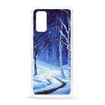 Landscape Outdoors Greeting Card Snow Forest Woods Nature Path Trail Santa s Village Samsung Galaxy S20 6.2 Inch TPU UV Case