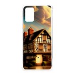 Village House Cottage Medieval Timber Tudor Split timber Frame Architecture Town Twilight Chimney Samsung Galaxy S20Plus 6.7 Inch TPU UV Case