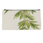 Watercolor Leaves Branch Nature Plant Growing Still Life Botanical Study Pencil Case