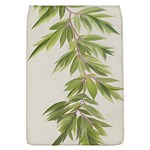 Watercolor Leaves Branch Nature Plant Growing Still Life Botanical Study Removable Flap Cover (L)