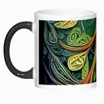 Outdoors Night Setting Scene Forest Woods Light Moonlight Nature Wilderness Leaves Branches Abstract Morph Mug