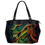 Outdoors Night Setting Scene Forest Woods Light Moonlight Nature Wilderness Leaves Branches Abstract Oversize Office Handbag