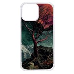 Night Sky Nature Tree Night Landscape Forest Galaxy Fantasy Dark Sky Planet iPhone 13 Pro Max TPU UV Print Case