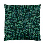 Squares cubism geometric background Standard Cushion Case (One Side)