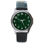 Confetti Texture Tileable Repeating Round Metal Watch