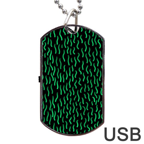 Confetti Texture Tileable Repeating Dog Tag USB Flash (Two Sides) from UrbanLoad.com Front