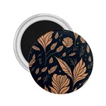 Background Pattern Leaves Texture 2.25  Magnets