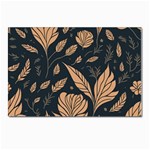 Background Pattern Leaves Texture Postcard 4 x 6  (Pkg of 10)