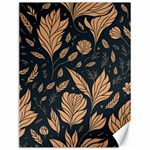 Background Pattern Leaves Texture Canvas 12  x 16 