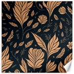 Background Pattern Leaves Texture Canvas 20  x 20 