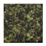 Green Camouflage Military Army Pattern Tile Coaster