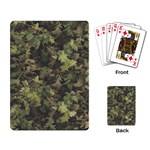 Green Camouflage Military Army Pattern Playing Cards Single Design (Rectangle)