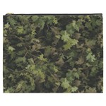 Green Camouflage Military Army Pattern Cosmetic Bag (XXXL)