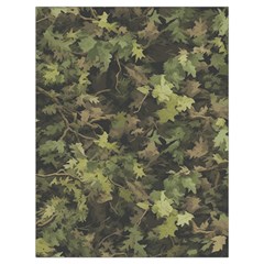 Green Camouflage Military Army Pattern Drawstring Bag (Large) from UrbanLoad.com Front
