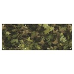 Green Camouflage Military Army Pattern Banner and Sign 8  x 3 
