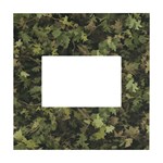 Green Camouflage Military Army Pattern White Box Photo Frame 4  x 6 