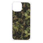 Green Camouflage Military Army Pattern iPhone 13 mini TPU UV Print Case