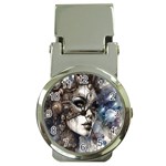 Woman in Space Money Clip Watches