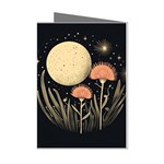 Flowers Space Mini Greeting Cards (Pkg of 8)