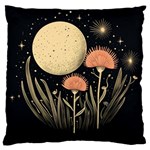 Flowers Space Large Cushion Case (One Side)