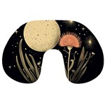 Flowers Space Travel Neck Pillow
