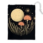 Flowers Space Drawstring Pouch (5XL)