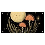 Flowers Space Banner and Sign 6  x 3 