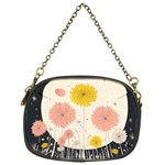 Space Flowers Universe Galaxy Chain Purse (One Side)