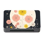 Space Flowers Universe Galaxy Memory Card Reader with CF