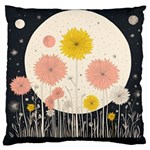 Space Flowers Universe Galaxy Large Cushion Case (One Side)