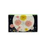 Space Flowers Universe Galaxy Cosmetic Bag (XS)