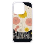 Space Flowers Universe Galaxy iPhone 14 Pro TPU UV Print Case