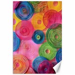 Colorful Abstract Patterns Canvas 24  x 36 