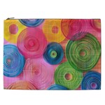 Colorful Abstract Patterns Cosmetic Bag (XXL)